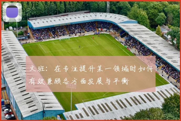 文班：在专注提升某一领域时如何有效兼顾各方面发展与平衡